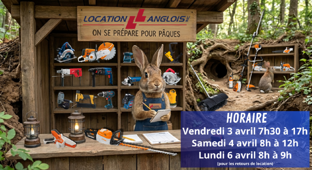 HORAIRE PAQUES LOCATION LANGLOIS MAGOG